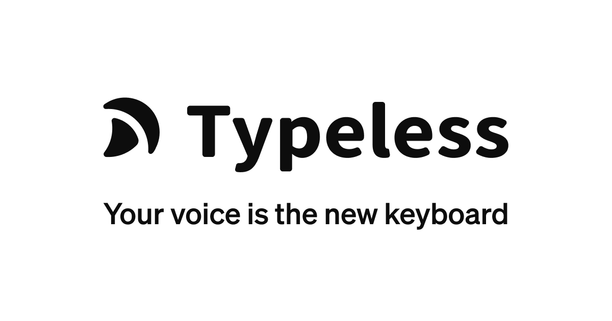 Typeless 完整介紹：AI 語音輸入工具實測，讓你用說的比打字快 4 倍
